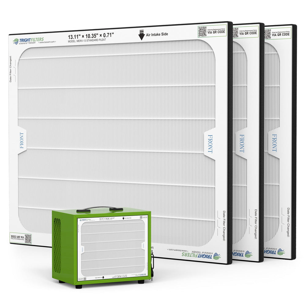 Abestorm MERV-13 Filter for DecDust 780S- Pack of 3 & 4