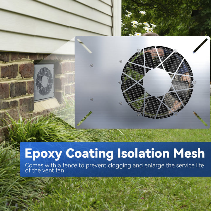 Abestorm 540CFM Crawlspace Ventilator Fan | NeatyFresh 540S