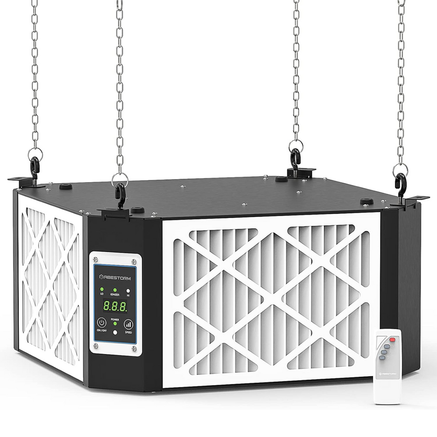 Abestorm 360 Degree Intake Air Filtration System Woodworking | DecDust 1350IG
