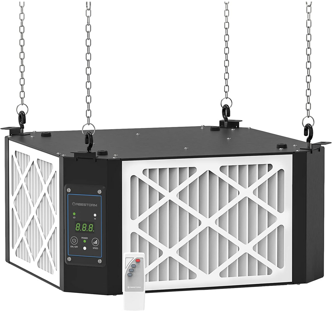Abestorm 360 Degree Intake Air Filtration System Woodworking | DecDust 1350