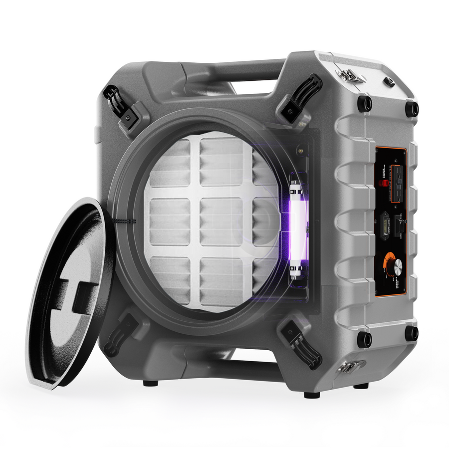 Abestorm 750 CFM HEPA S1 Air Scrubber with 4-Stage Filtration System, UV-C Light