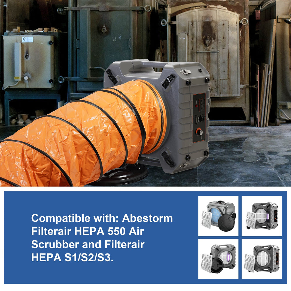 Abestorm 16" PVC Flexible Duct Hose