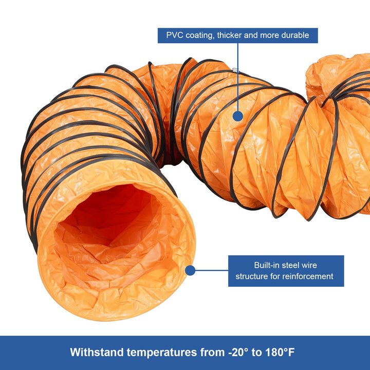 Abestorm 16" PVC Flexible Duct Hose