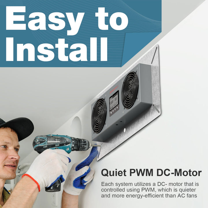 Abestorm NeatyFresh Pro Crawlspace Ventilation Fan