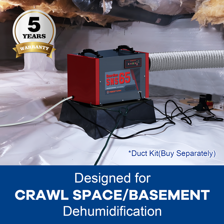 Abestorm 120 PPD Crawl Space Dehumidifier with Pump and Drain Hose | Guardian SNS65
