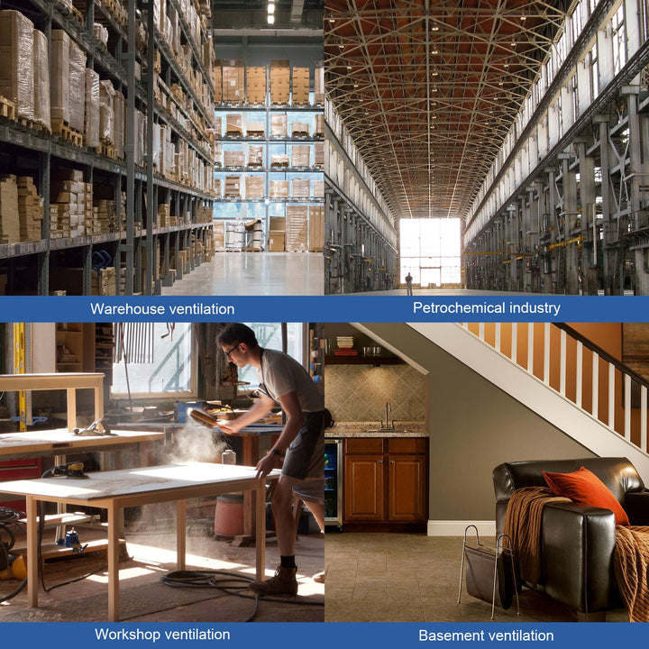 Abestorm 16" PVC Flexible Duct Hose