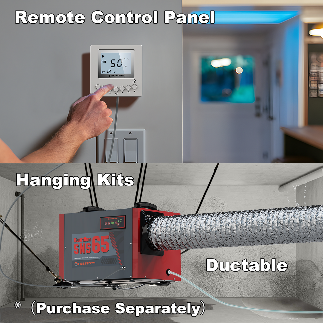 Abestorm 120 PPD Crawl Space Dehumidifier with Pump and Drain Hose | Guardian SNS65