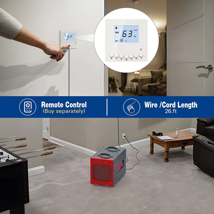 Abestorm 235 PPD Crawl Space Dehumidifier with Pump and Drain Hose | Guardian SNS120