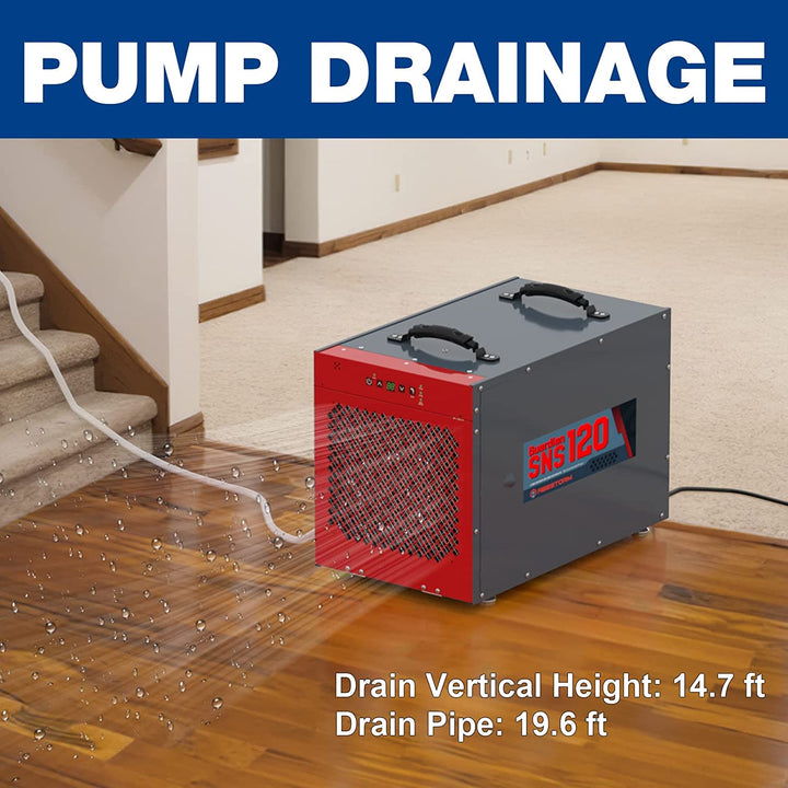 Abestorm 235 PPD Crawl Space Dehumidifier with Pump and Drain Hose | Guardian SNS120