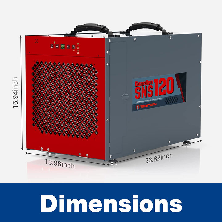 Abestorm 235 PPD Crawl Space Dehumidifier with Pump and Drain Hose | Guardian SNS120