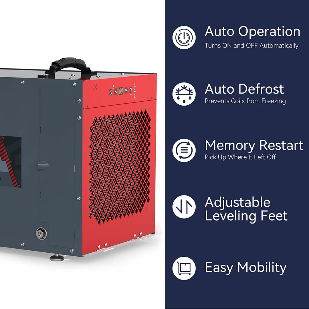 Abestorm 220 PPD Crawl Space Dehumidifier with Pump and Drain Hose | Guardian SNS100