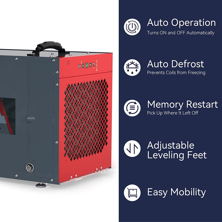 Abestorm 220 PPD Crawl Space Dehumidifier with Pump and Drain Hose | Guardian SNS100