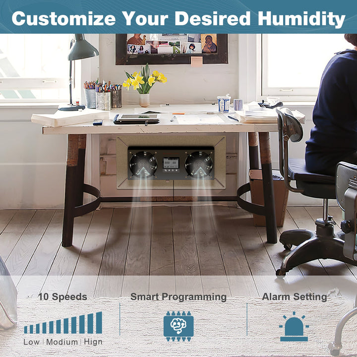 Abestorm NeatyFresh Pro Crawlspace Ventilation Fan