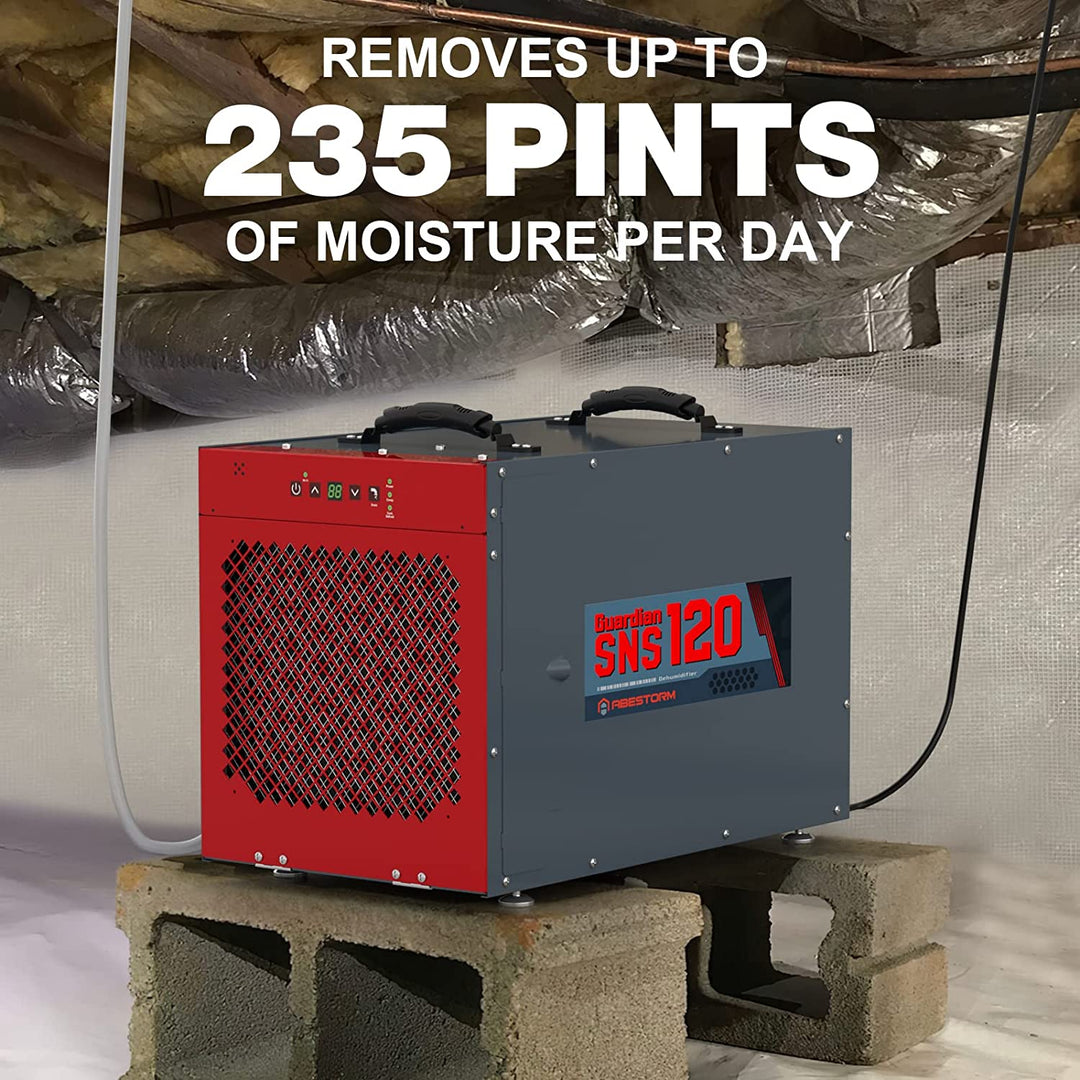 Abestorm 235 PPD Crawl Space Dehumidifier with Pump and Drain Hose | Guardian SNS120