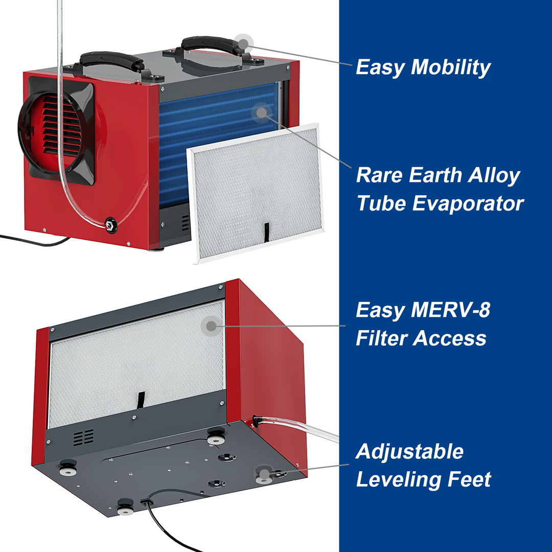 Abestorm 120 PPD Crawl Space Dehumidifier with Pump and Drain Hose | Guardian SNS65