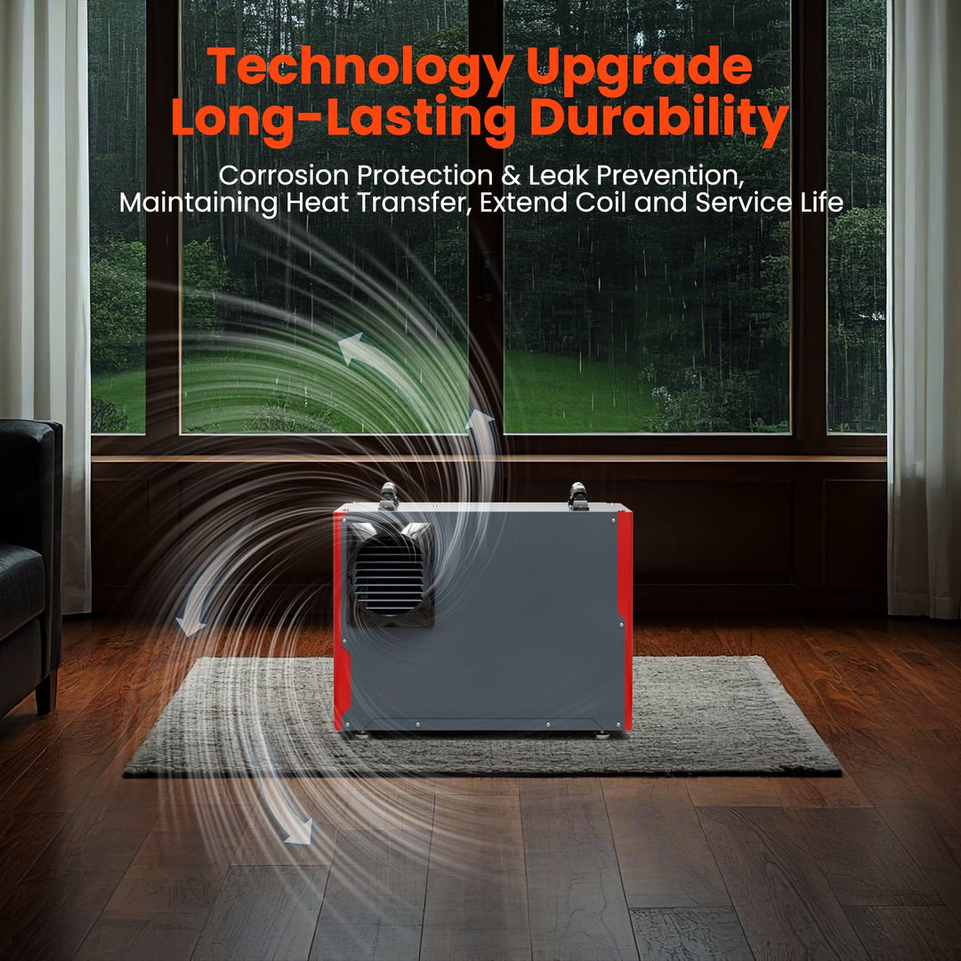 Abestorm 198 PPD Crawl Space Dehumidifier with Pump and Drain Hose | Guardian SNS90 | Energy Star Certified