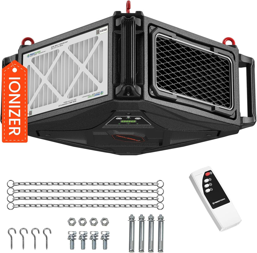 Abestorm 3-side Air Intake Air Filtration System Built-in Ionizer | DecDust 780IG