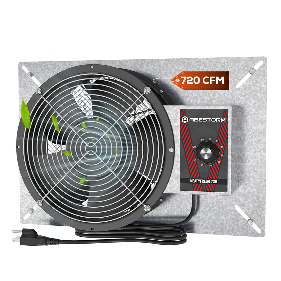 Abestorm 720CFM Crawlspace Ventilation Fan | NeatyFresh 720