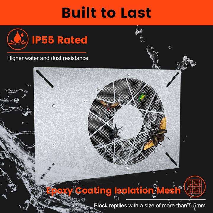 Abestorm 720CFM Crawlspace Ventilation Fan | NeatyFresh 720