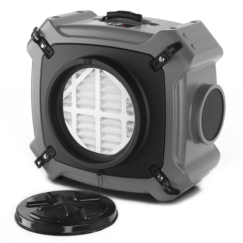 Abestorm 550 CFM HEPA V3 Air Scrubber with 3-Stage Filtration System